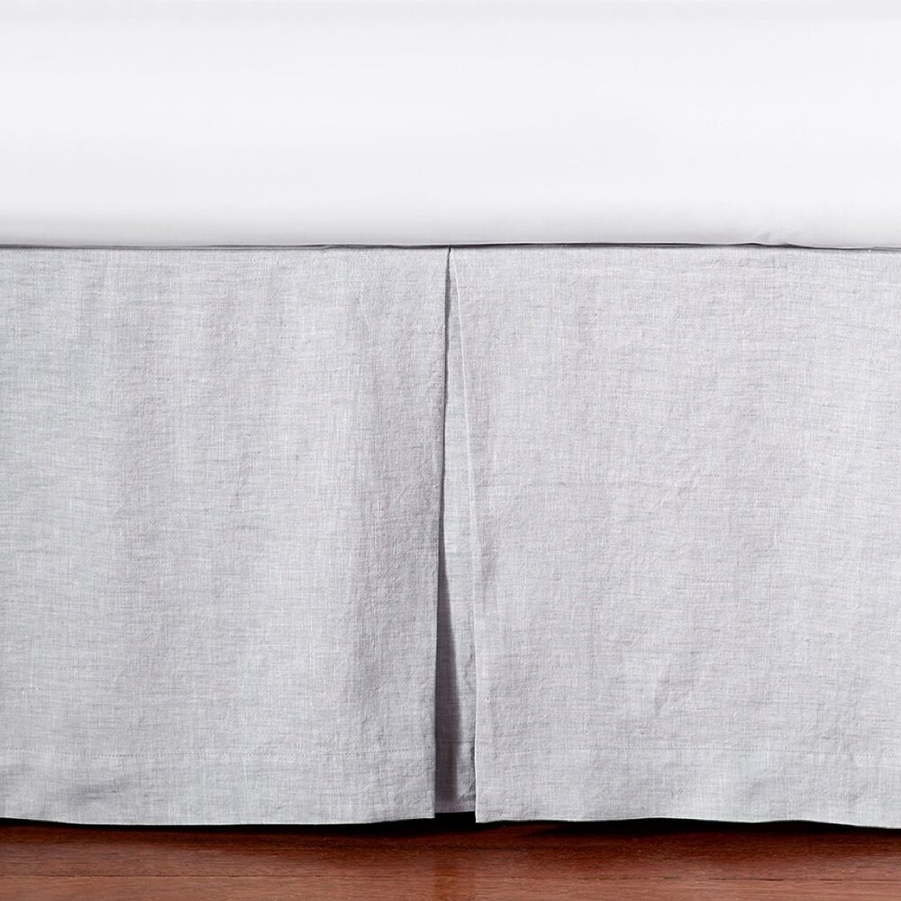 Pottery Barn Linen Crib Skirt